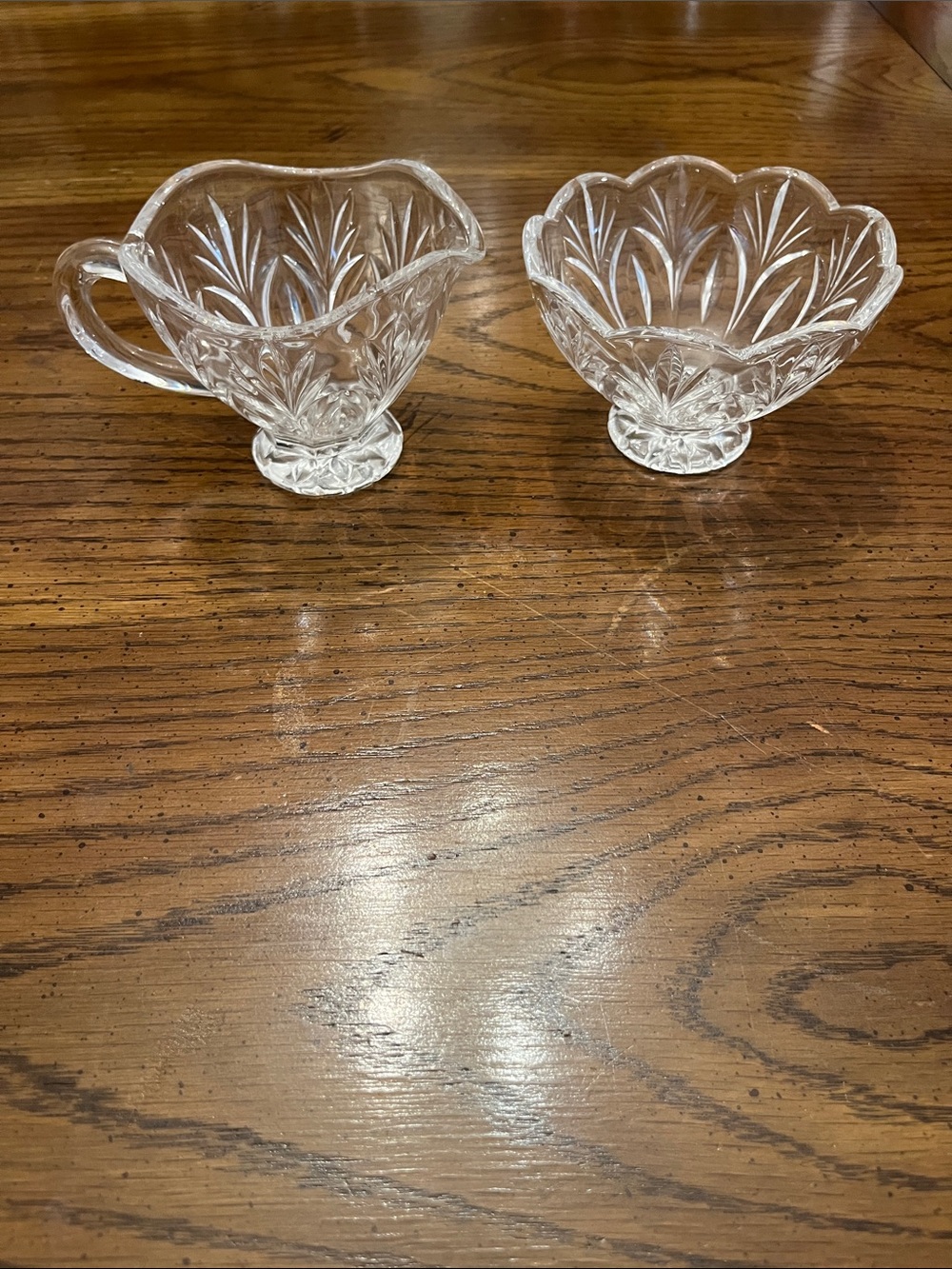 Marquis by Waterford Canterbury sugar and creamer set